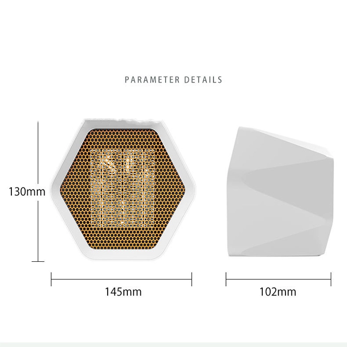 Hexagonal Tabletop Heater